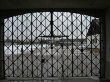 Dachau Concentration Camp - Main entrance gate