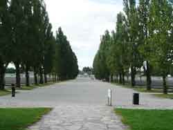 View to exhibiton center Dachau